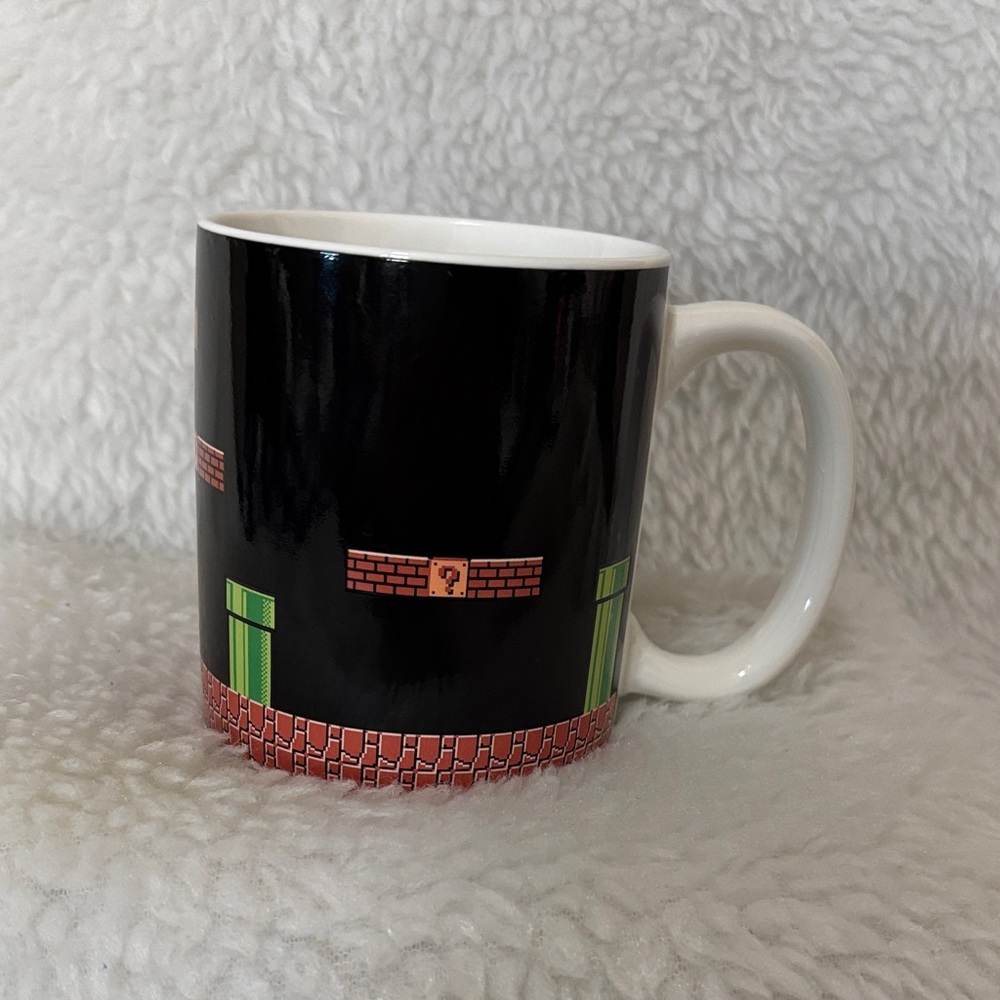 Mario Brothers heat activated coffee cup